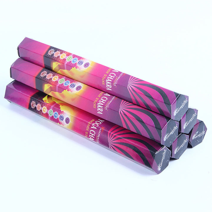 Yoga Chakra Räucherstäbchen mit Sandalholz