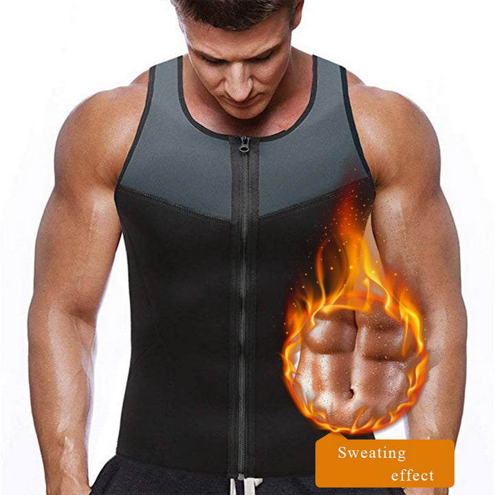Enge Neoprene Sauna Fitness Weste für Männer