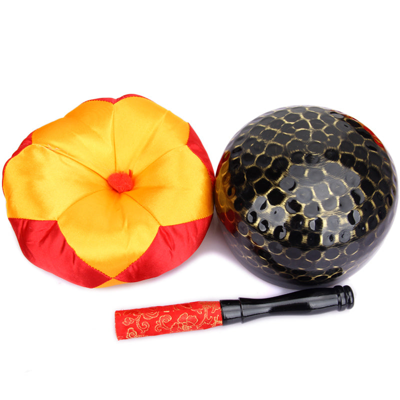 Japanische Lotus Klangschale aus Kupfer, diverse Grössen