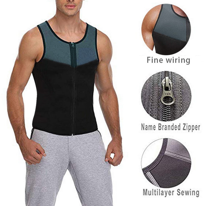 Enge Neoprene Sauna Fitness Weste für Männer