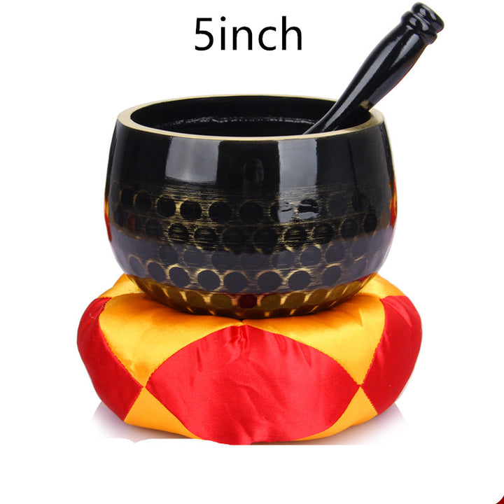 Japanische Lotus Klangschale aus Kupfer, diverse Grössen