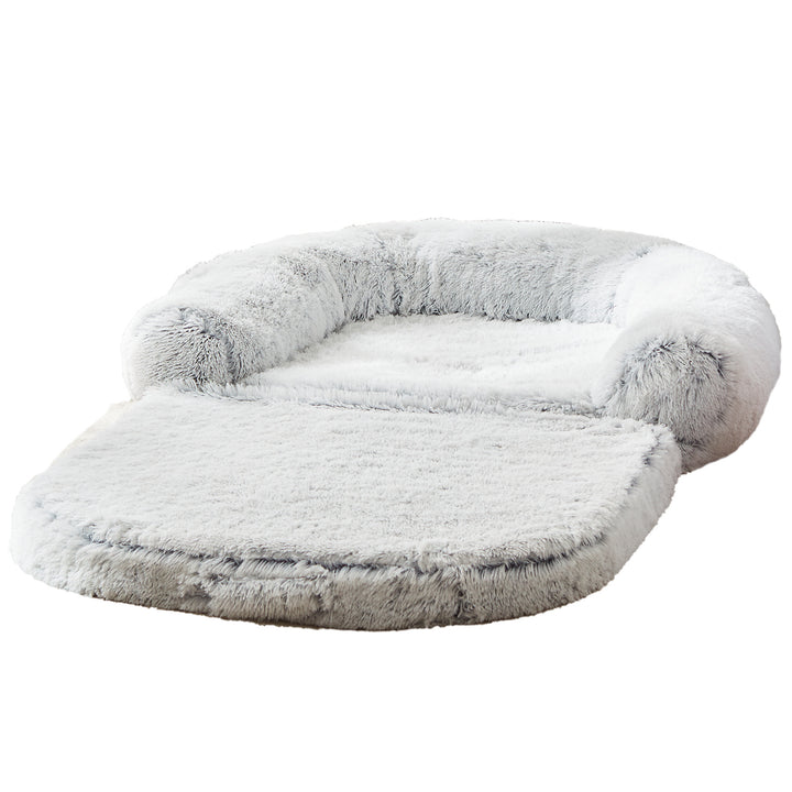 Kuscheliges Sofa Bett für grosse Hunde; waschbar und faltbar