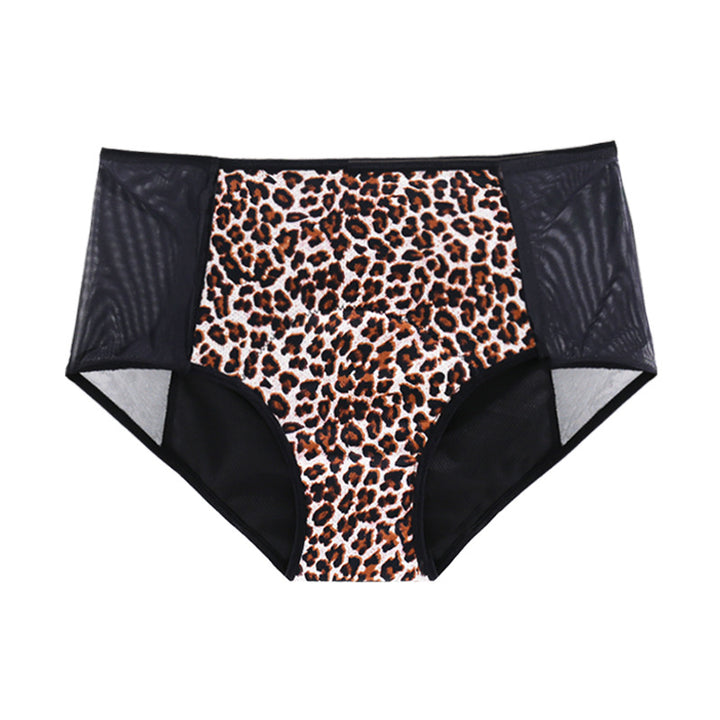 4-lagige Periode Unterhose mit hohem Bund und Mesch Einsatz; XS - 6XL