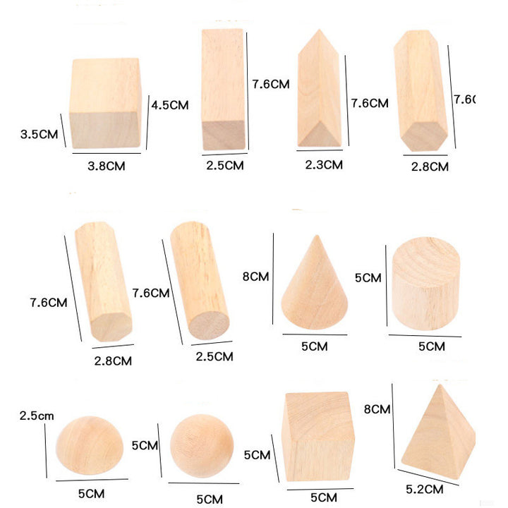 Sets mit Bauklötzen aus Buchenholz