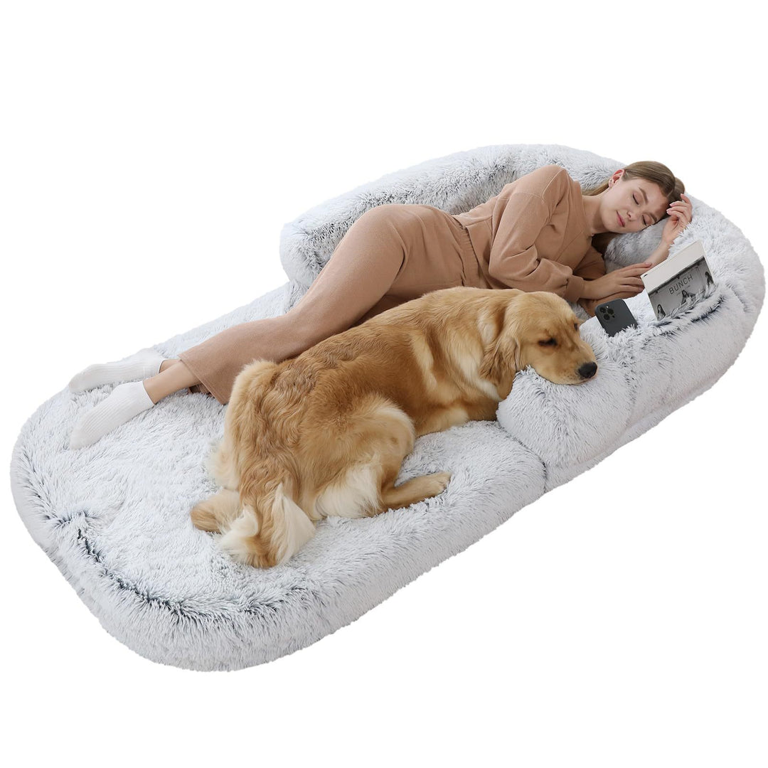 Kuscheliges Sofa Bett für grosse Hunde; waschbar und faltbar
