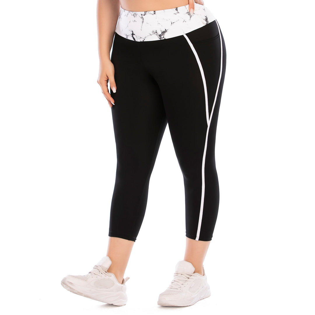 Trendige Workout / Yoga Kleidung für Plus Size Damen